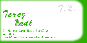 terez madl business card